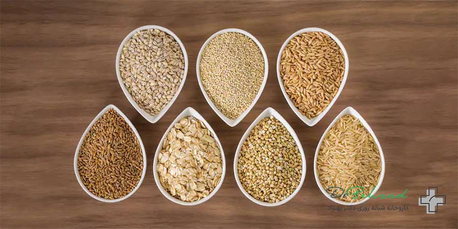 برای تقویت بدن ضعیف چی بخوریم؟(10 ماده خوراکی + نوشیدنی و ویتامینها) 3 غلات کامل و سبوسدار