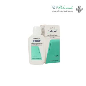 شامپو سبوس برنج ایروکس مناسب موی رنگ شده و خشک