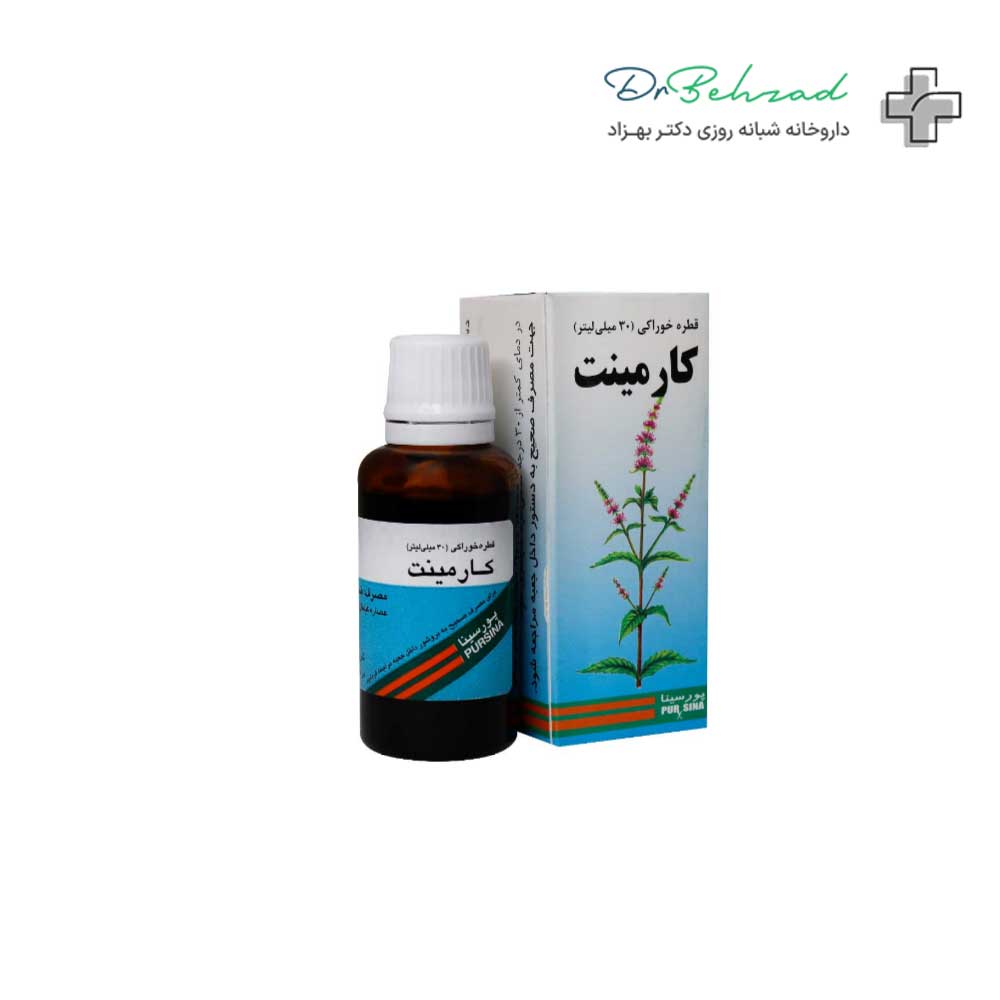 Carmint-Pur-Sina-Anti-Bloating-Drops-30-ml قطره ضد نفخ کارمینت پور سینا 30 میلی لیتر