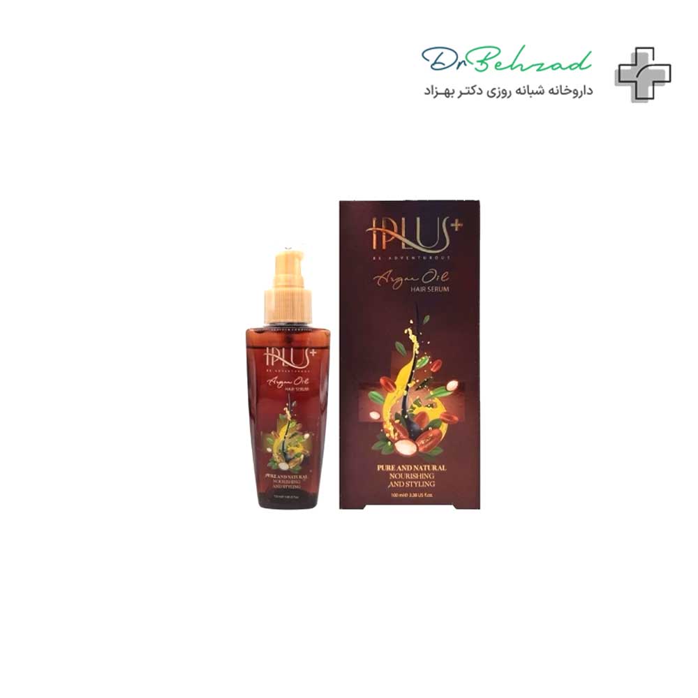 I-Plus-hair-serum-containing-argan-oil,-suitable-for-all-hair-types سرم موی آی پلاس حاوی روغن آرگان مناسب انواع مو