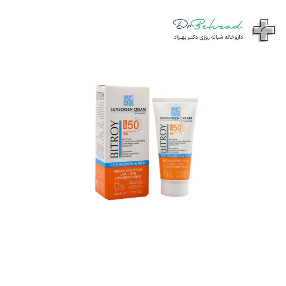 ضد افتاب فیوژن واتر بی رنگ با SPF 50 بیتر وی