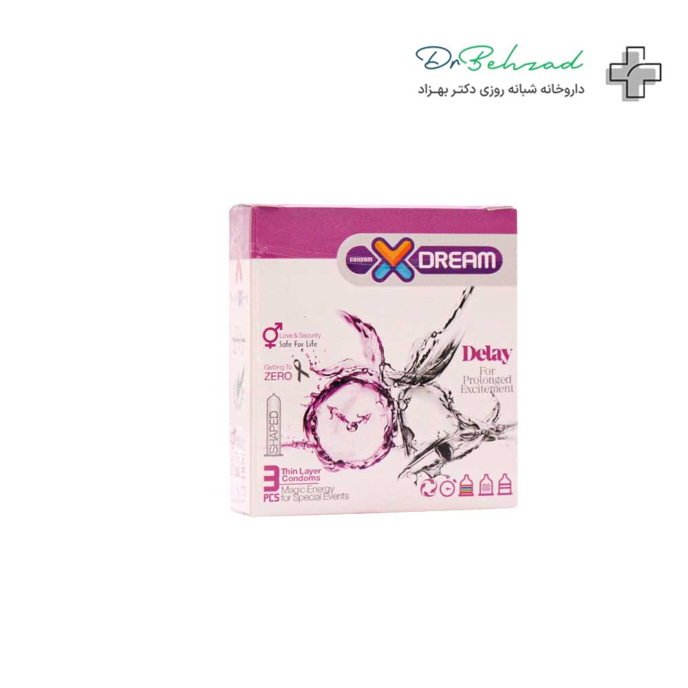 Condom-12-delayed-X-Dream کاندو م 12 عددی تاخیری ایکس دریم