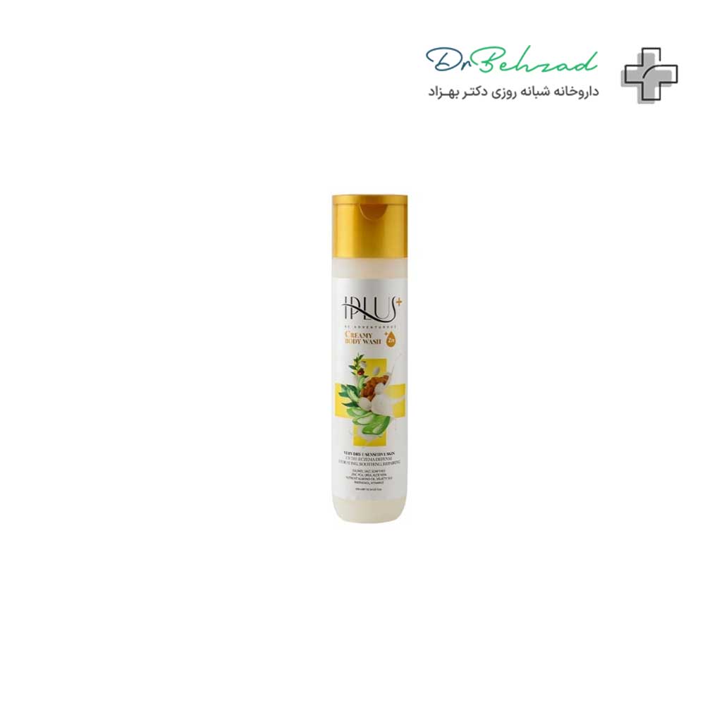 I-Plus-Creamy-Body-Wash-for-Dry-and-Sensitive-Skin-–-300-ml شامپو بدن کرمی آی پلاس خشک و حساس 300 میلی لیتر