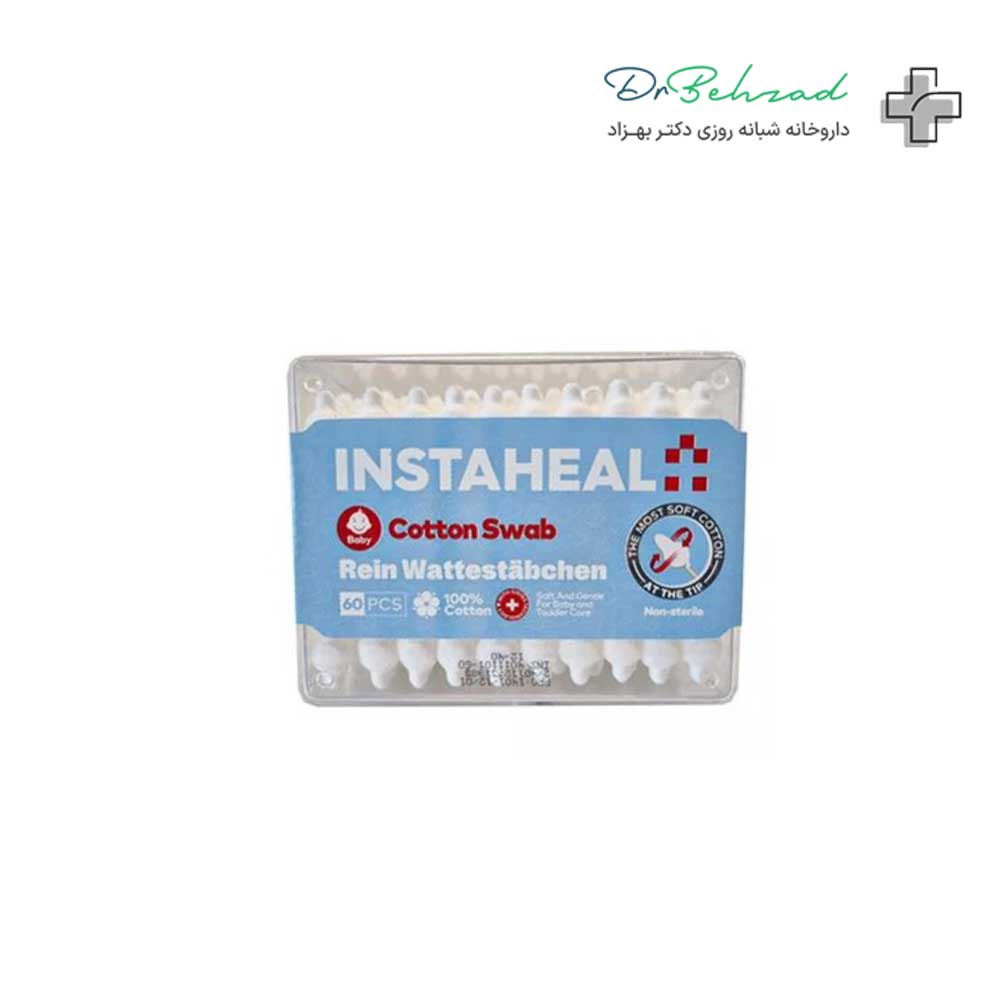 گوش پاک کن کودک اینستاهیل بسته 60 عددی