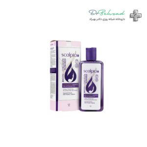 شامپو حجم دهنده مو اسکالیپا حاوی بیوتین و کلاژن