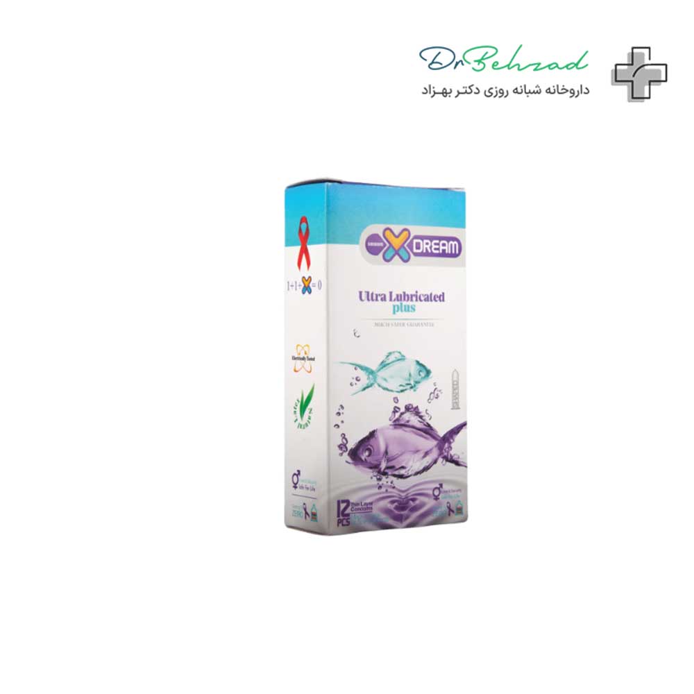 X-Derm-Highly-Lubricated-Condoms-(Pack-of-12) کاندوم بسیار روان لوبریکانت ایکس درم 12 عددی