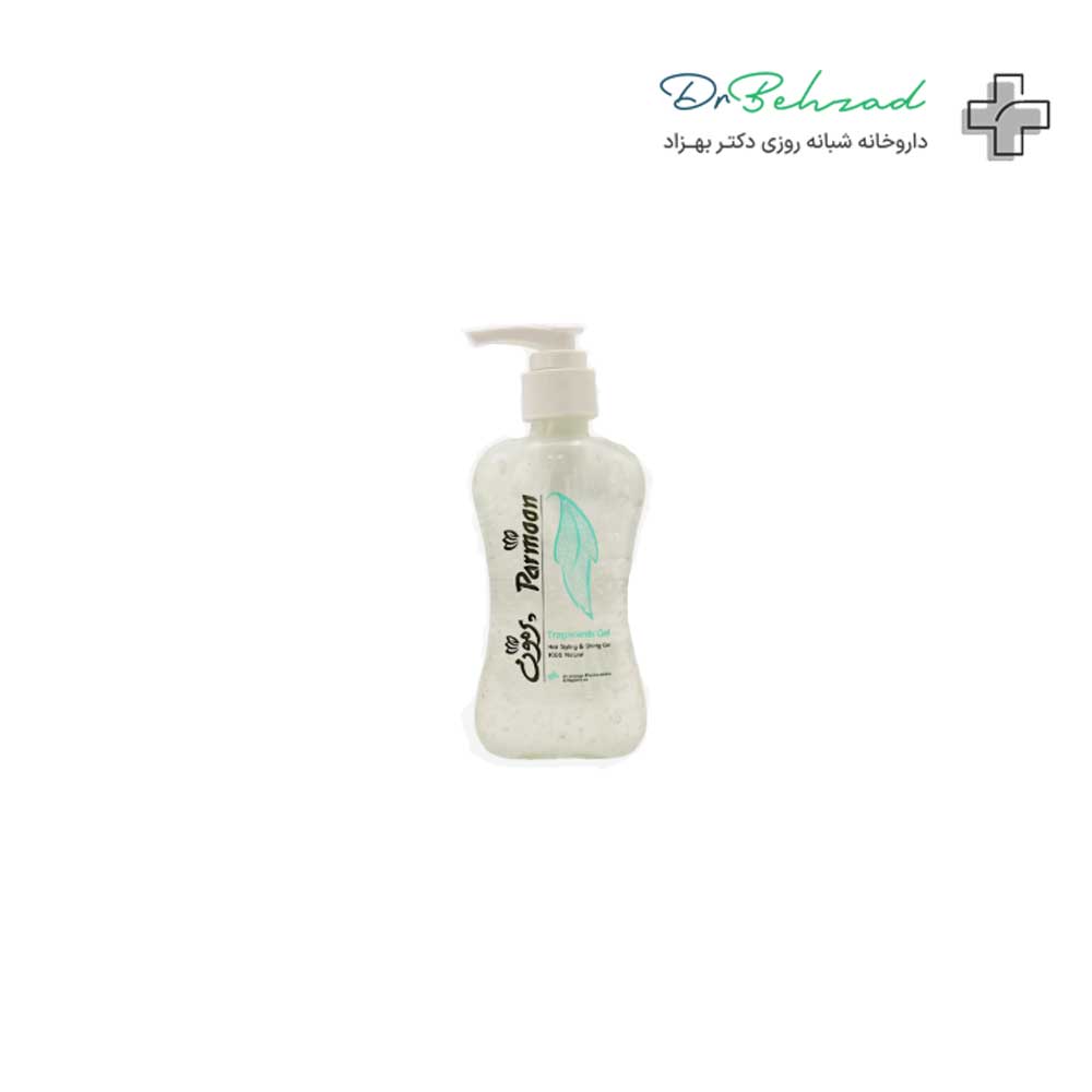 Parmoun-Tragacanth-Styling-and-Shine-Gel ژل حالت دهنده و براق کننده کتیرا پرمون
